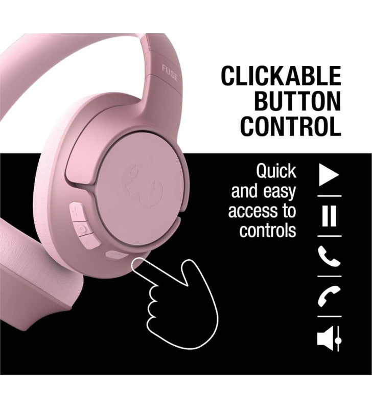 Load image into Gallery viewer, Clam Fuse Hybrid ANC Pink Headphone | 807025