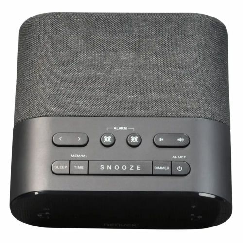 Załaduj obraz do przeglądarki galerii, Denver Clock Radio with Wireless Charging | CRQ-107