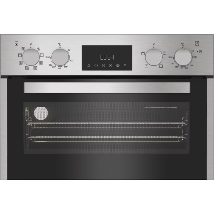 Завантажте зображення в засіб перегляду галереї, Hotpoint Built In Electric Multifunction Double Oven | Stainless Steel | DIH 82D IX