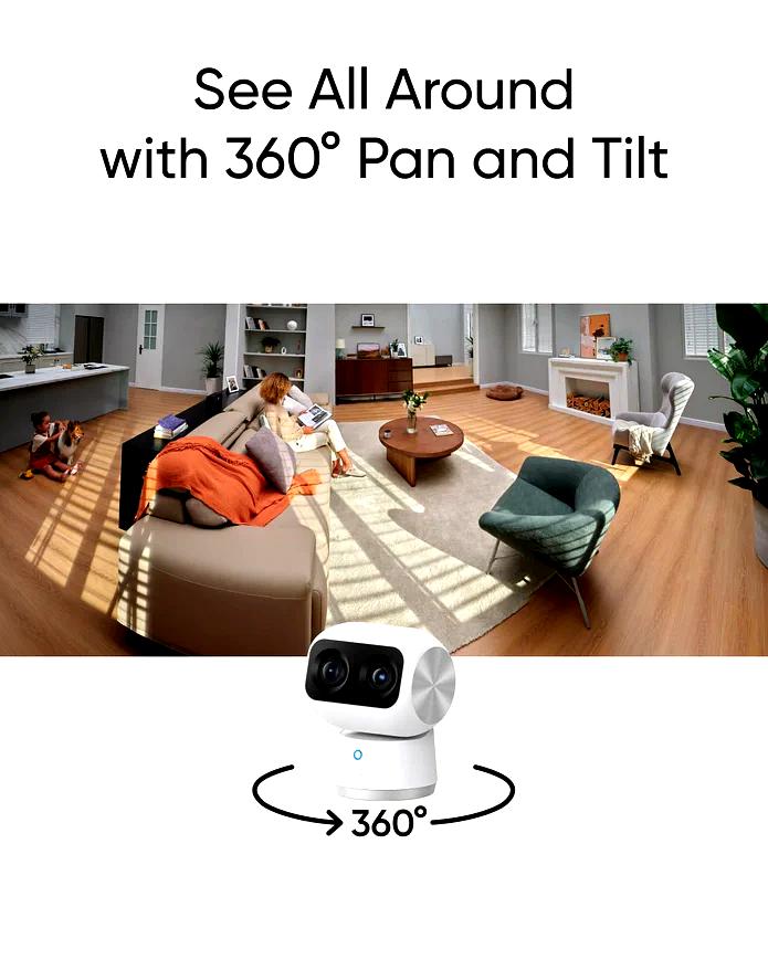 Завантажте зображення в засіб перегляду галереї, Eufy Indoor Cam S350 | 4K Dual Camera | T8416221