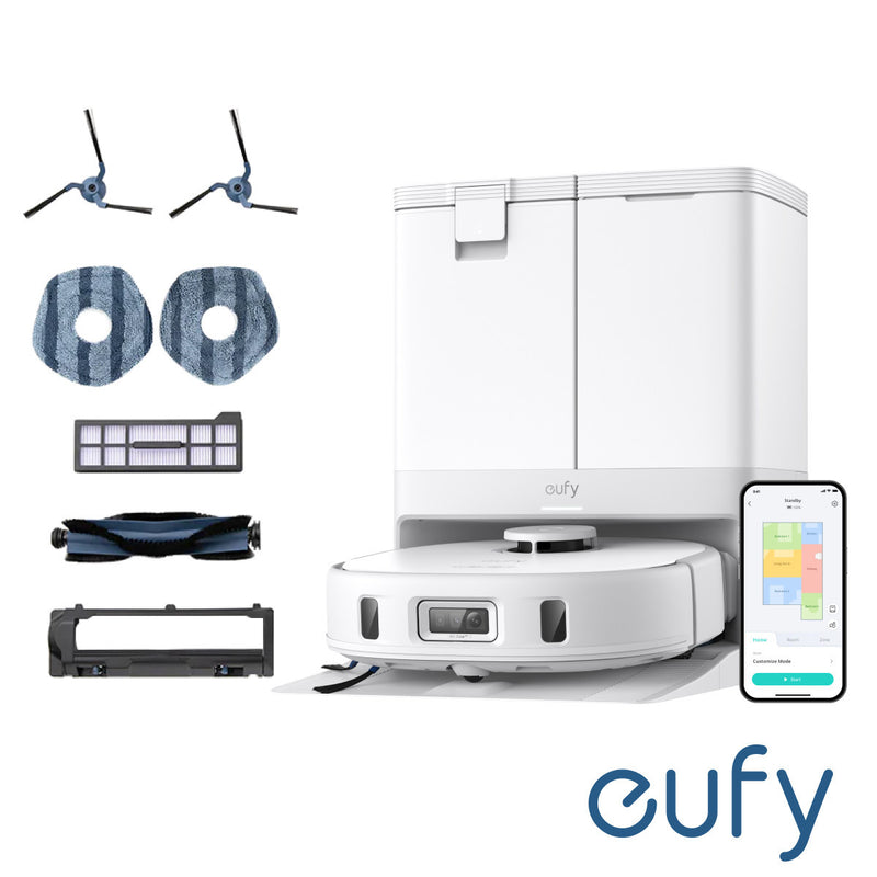 Załaduj obraz do przeglądarki galerii, Eufy x10 Pro Omni Robot Vacuum | White | T2351221