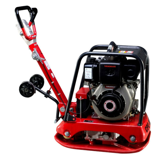 reversible red plate compactor