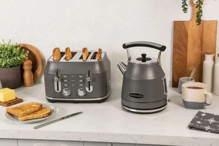 Завантажте зображення в засіб перегляду галереї, Rangemaster Classic Dome Kettle | 1.7L | Grey | RMCLDK201GY