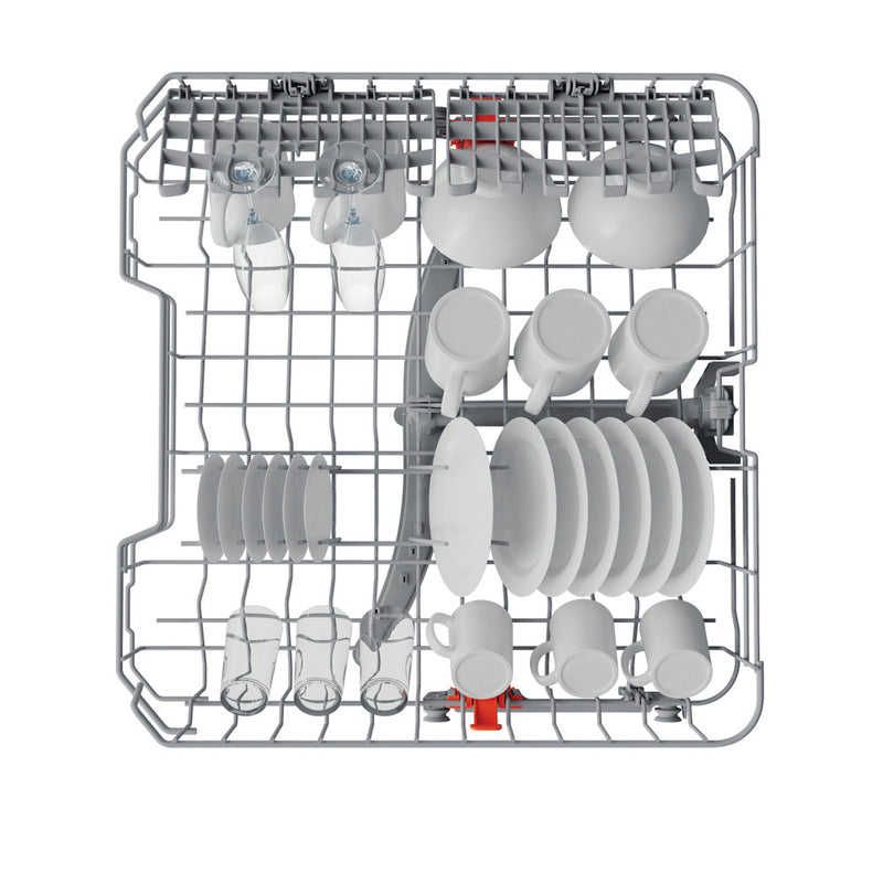 Load image into Gallery viewer, Hotpoint Semi Integrated Full Sized Dishwasher | Silver | 14 Place Setting | E Rated | H3B L626 X UK