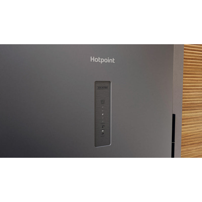 Load image into Gallery viewer, Hotpoint Fridge Freezer | 191.2x60cm | No Frost | Silver/Black | H5X82OSK