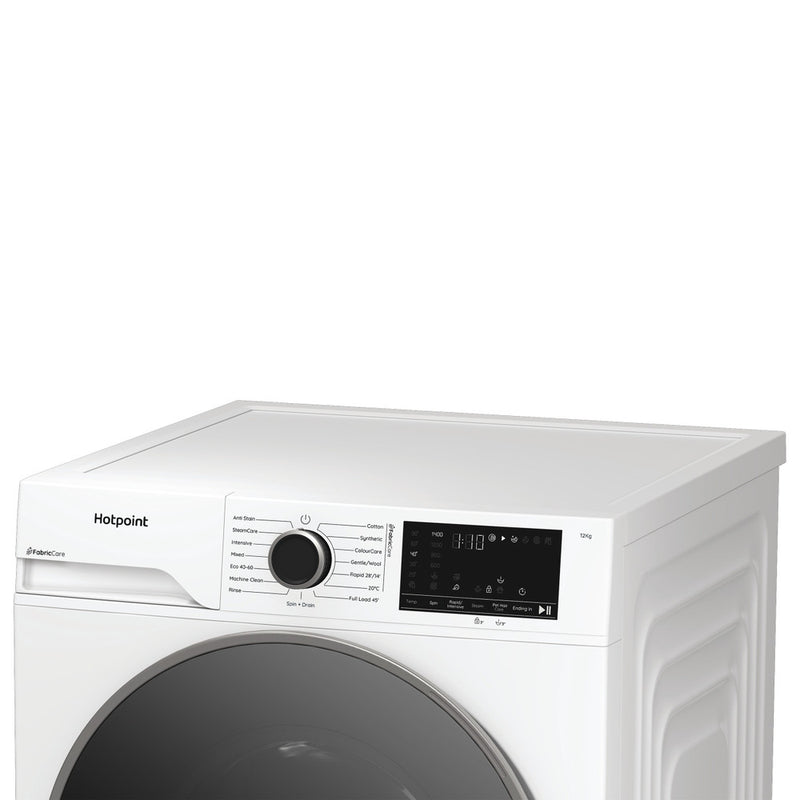Завантажте зображення в засіб перегляду галереї, Hotpoint 12kg Washing Machine | White | 1400rpm | HBCA 123 CARE UK