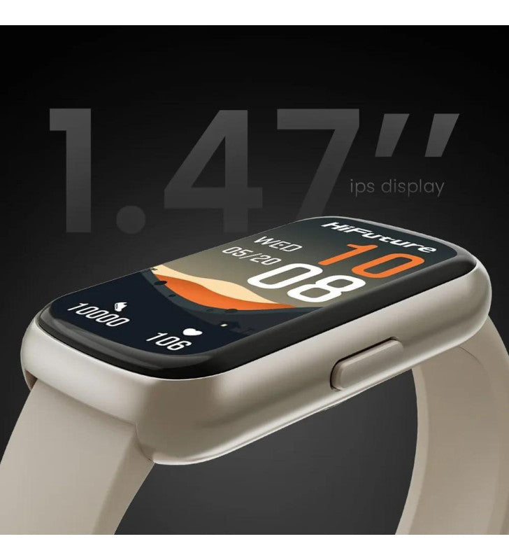Завантажте зображення в засіб перегляду галереї, HiFuture Evo Smart Watch 1.47" IP68 | Beige | 181725