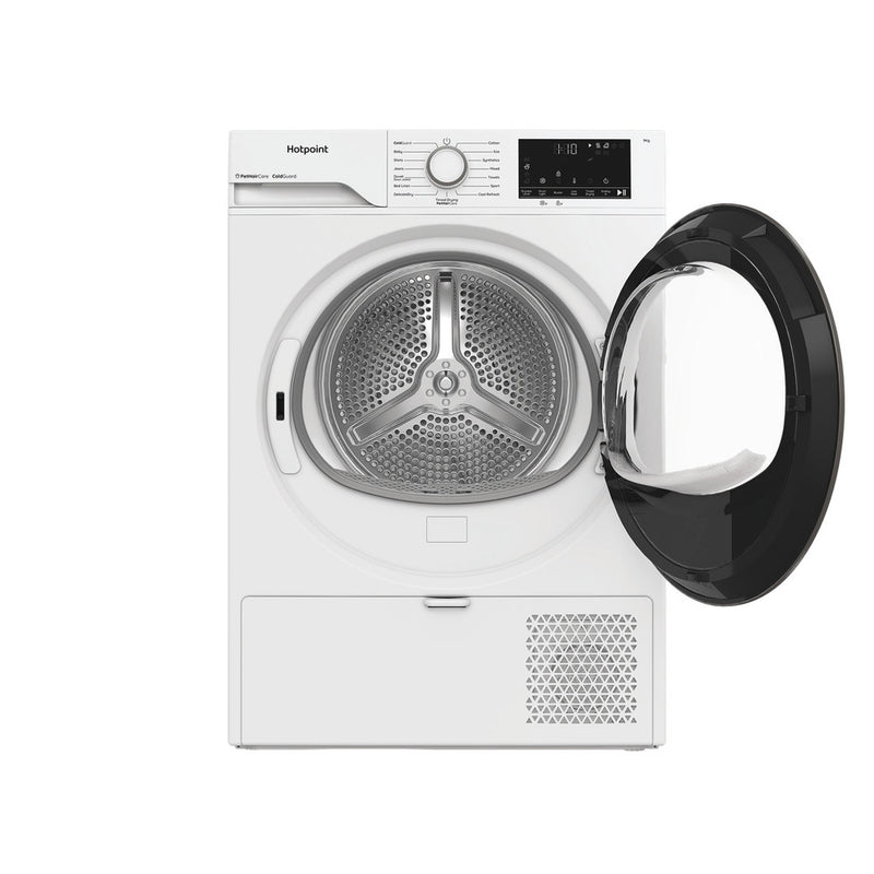 Load image into Gallery viewer, Hotpoint heat pump tumble dryer: freestanding, 9,0kg | HHD D90 WW IRE