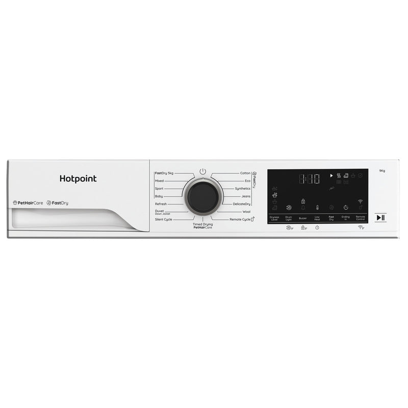 Load image into Gallery viewer, Hotpoint heat pump tumble dryer: freestanding, 9,0kg | HHD W90 WW IRE