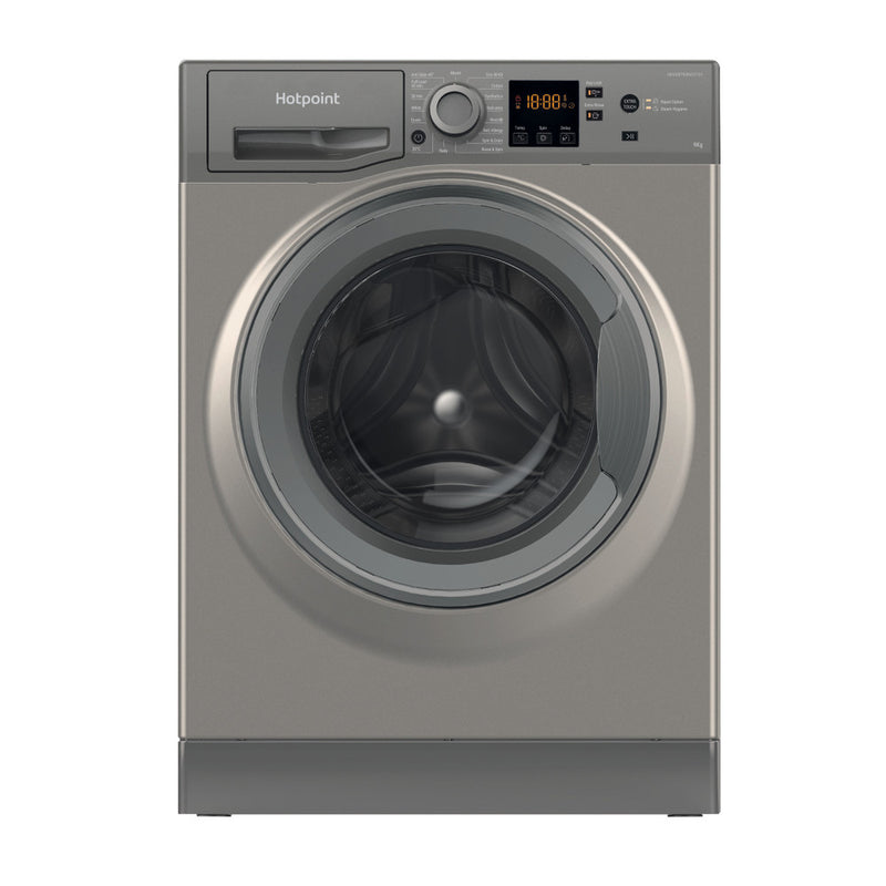 Load image into Gallery viewer, Hotpoint Anti-stain Washing Machine | Graphite | 9kg | 1400rpm | HNR9 W64 GG IRE