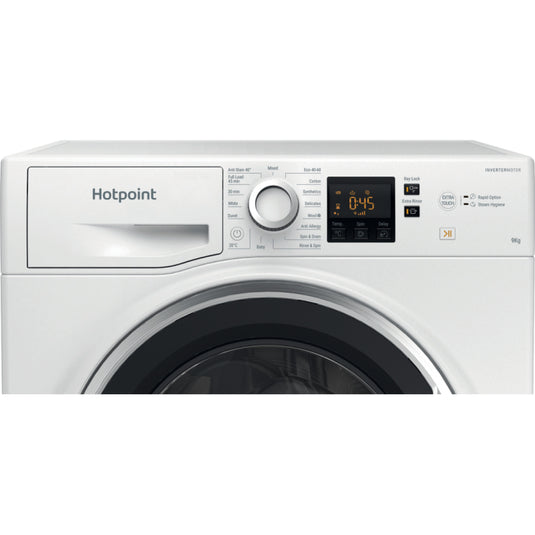Hotpoint Washing Machine | 9kg | 1400 Spin | White | HNR9W64WSIRE