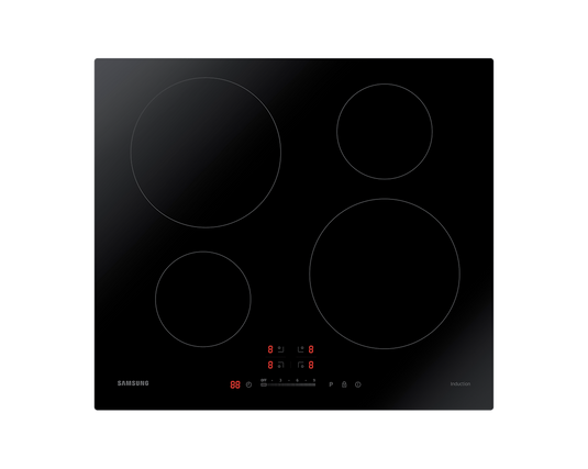 black induction hob