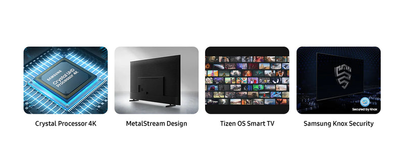 Завантажте зображення в засіб перегляду галереї, Samsung 43" Crystal UHD | U7000F 4K Smart TV (2025) | UE43U7000FKXXU