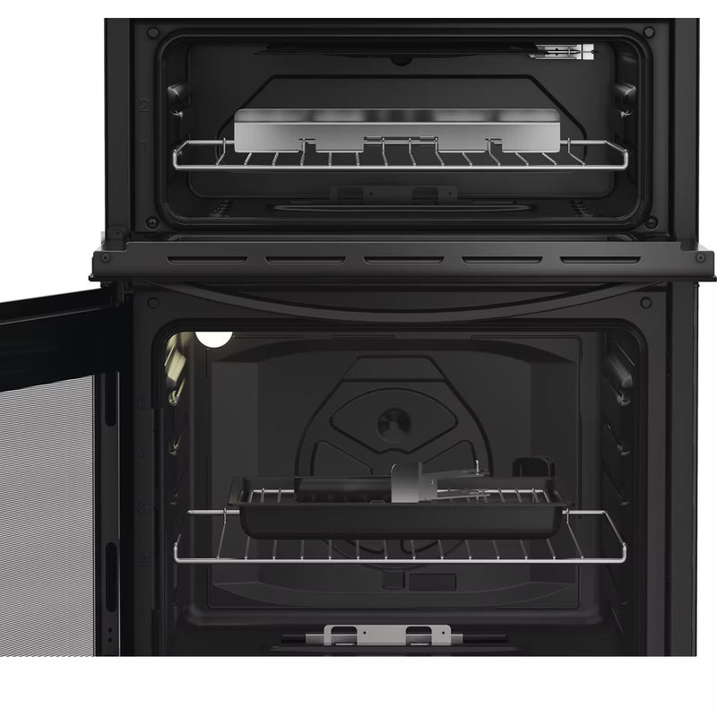 Load image into Gallery viewer, Indesit Gas Double Cooker | 60CM | 72L / 32L with Auto Ignition | IDG6GB