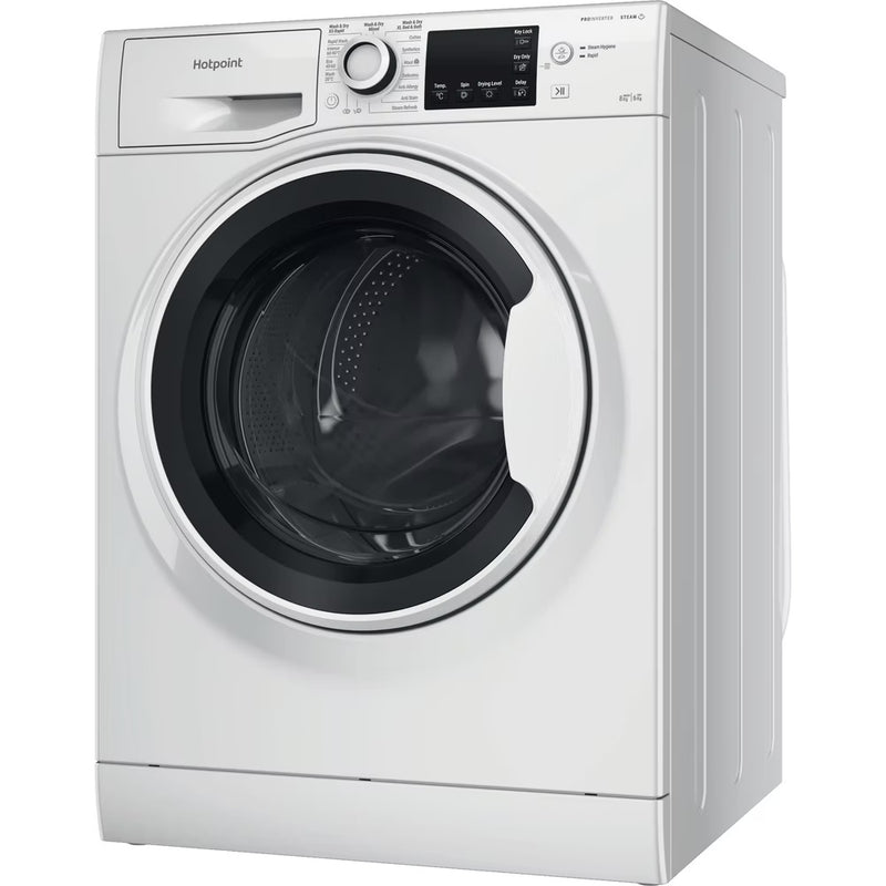 Load image into Gallery viewer, Hotpoint 8+6KG Washer Dryer | 1400RPM | White | NDB8635WUK