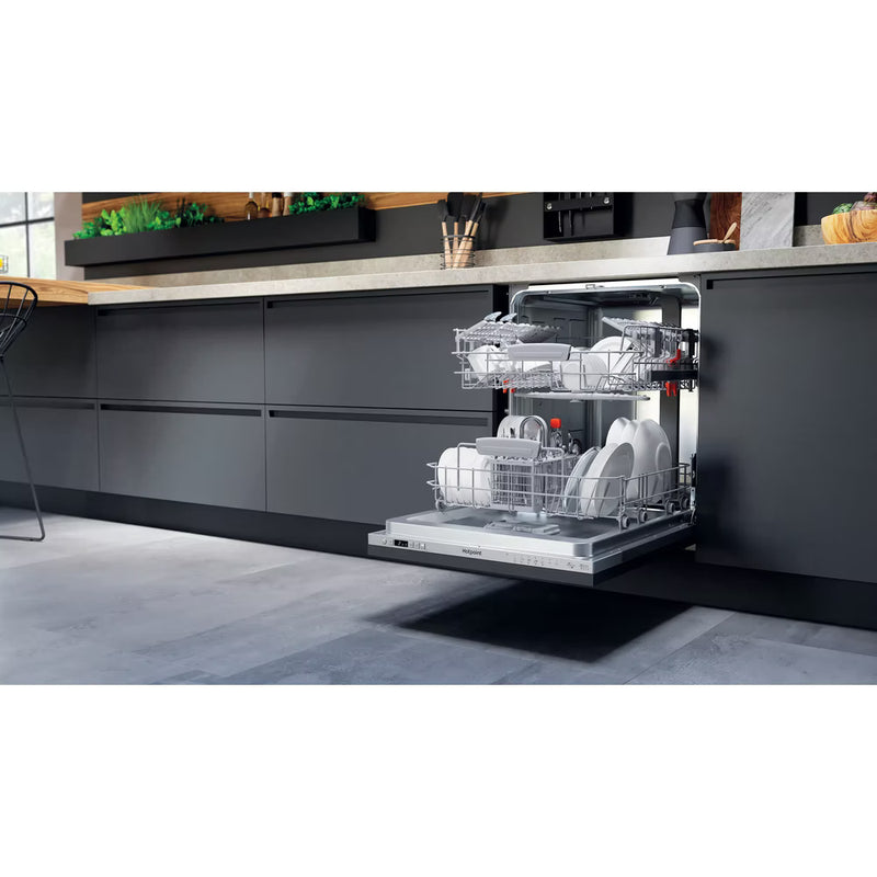 Завантажте зображення в засіб перегляду галереї, Hotpoint Built-In Dishwasher | 14 Place Settings | Full Size | HIC3C26WUKN