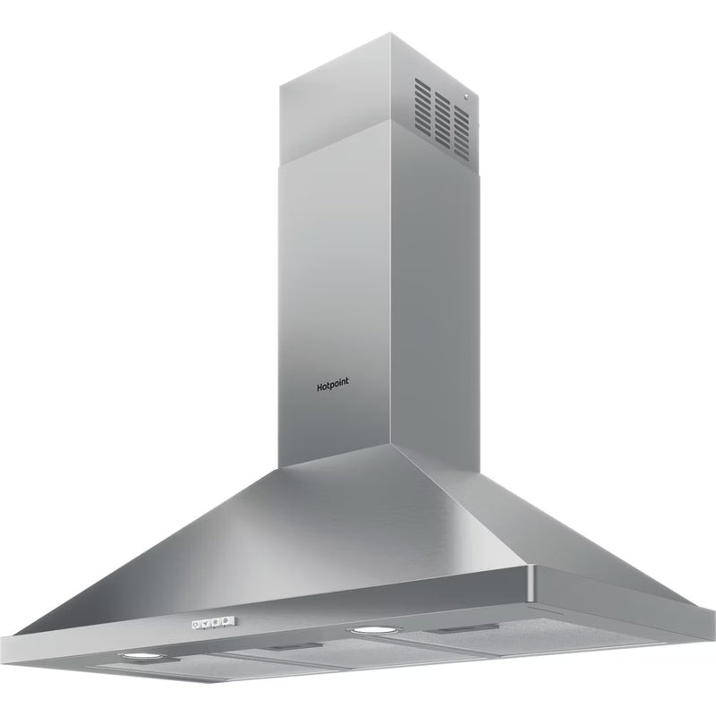 Load image into Gallery viewer, Hotpoint 90CM Chimney Cooker Hood | Stainless Steel | PHPN95FLMX1