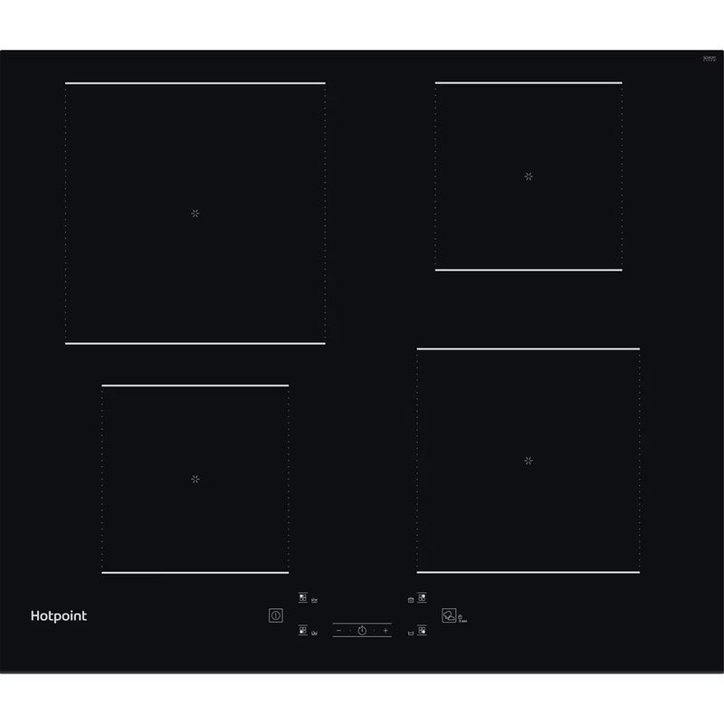 Load image into Gallery viewer, Hotpoint 60cm My Menu Induction Hob | Black | 9 Power Levels | Touch Control With Boost Power and Timer | TQ4160SBF