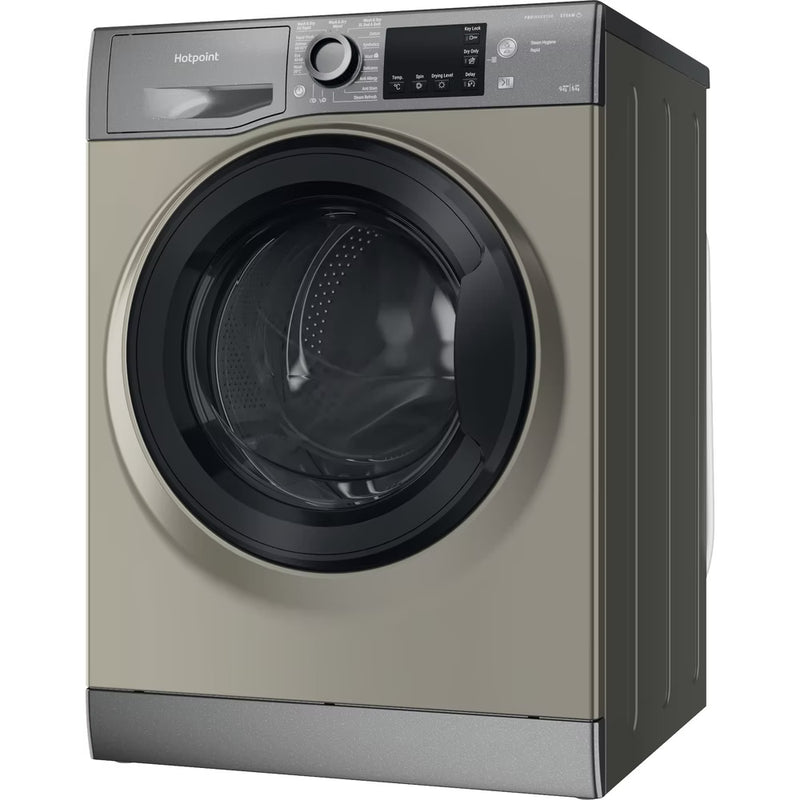 Load image into Gallery viewer, Hotpoint Freestanding Washer Dryer | 9kg Wash | 6kg Dry | Steam Hygiene | 1400rpm | Graphite | NDB9635GKUK