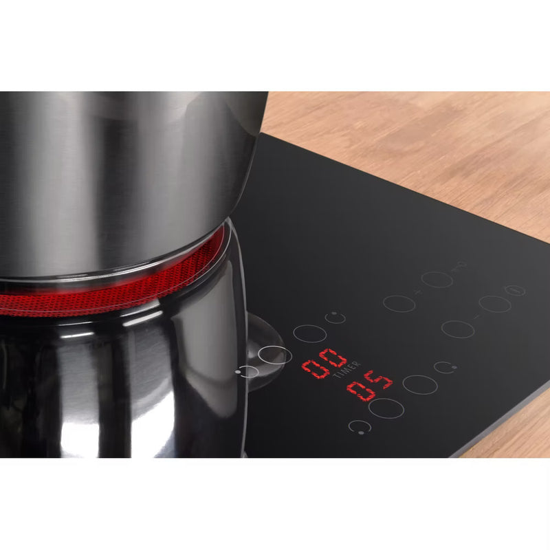 Load image into Gallery viewer, Indesit 60cm 9 Levels Electric Ceramic Hob | Black | Touch Control | 4 Zones with Residual Heat Indicator and Timer | RI161C