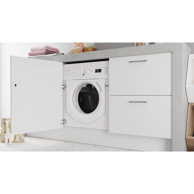 Load image into Gallery viewer, Indesit Built In Front Loading Washing Machine | 9kg | BIWMIL91485UK