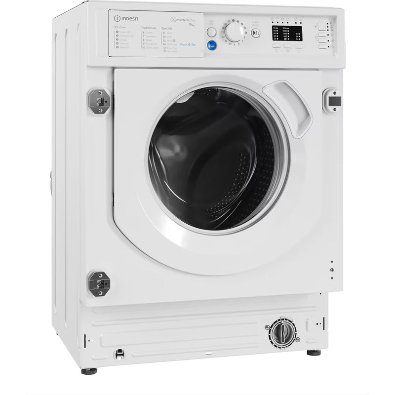 Load image into Gallery viewer, Indesit Built In Front Loading Washing Machine | 9kg | BIWMIL91485UK
