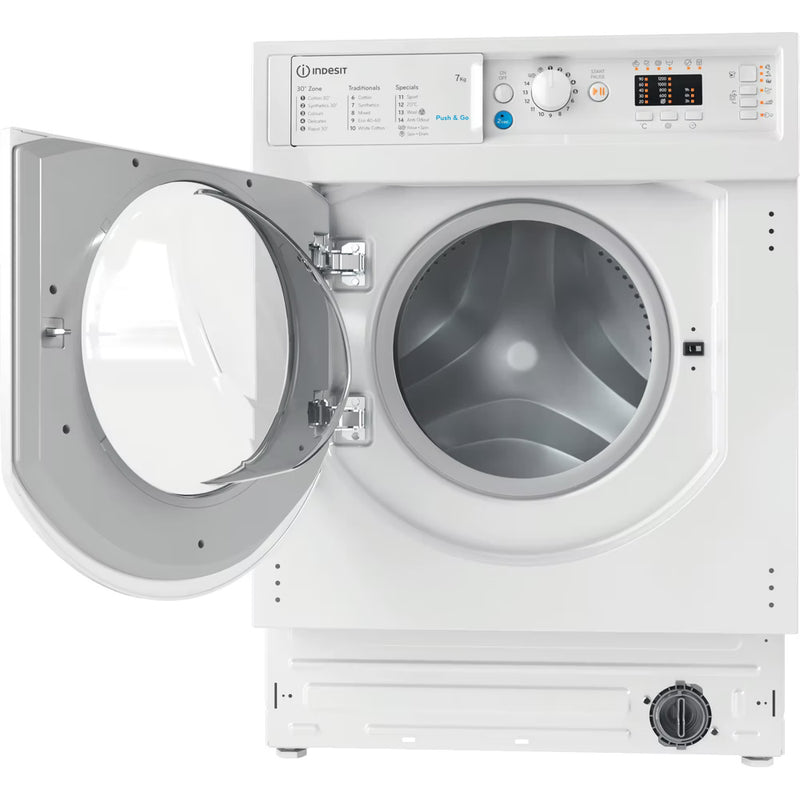 Load image into Gallery viewer, Indesit Built In Front Loading Washing Machine | 7kg | BIWMIL71252UKN