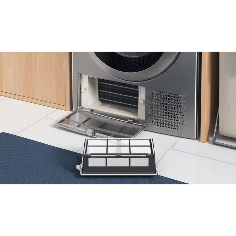 Завантажте зображення в засіб перегляду галереї, Indesit Heat Pump Tumble Dryer | Freestanding | 9kg | Silver | YTM1192SSXUK