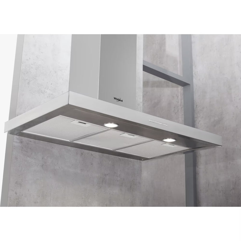 Load image into Gallery viewer, Whirlpool 90cm T-box Hood | Button Control | Stainless Steel with Zenmode | 53/ 69 Db | WHBS93FLEX