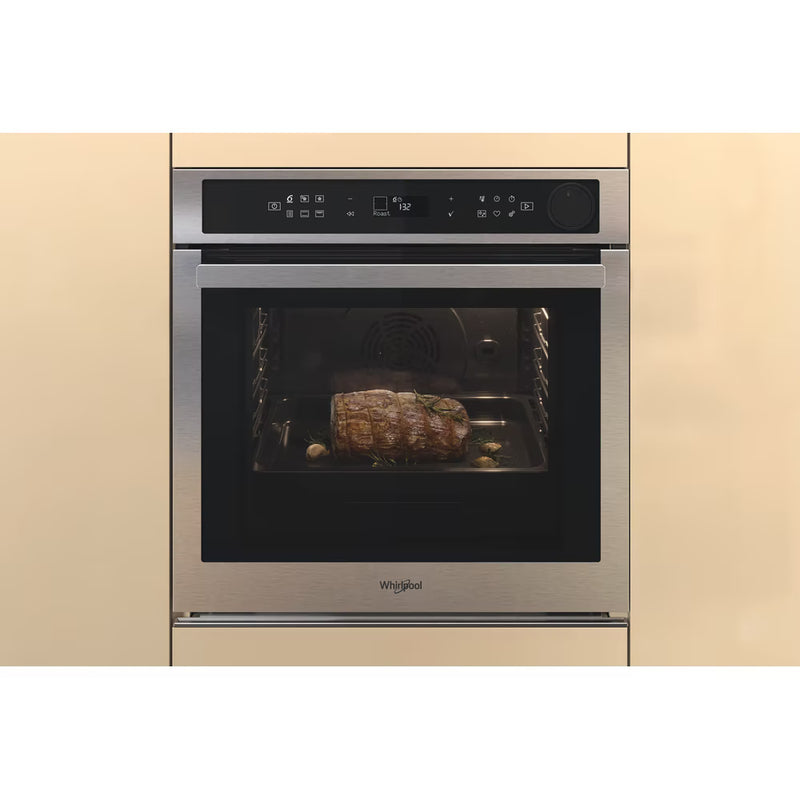 Load image into Gallery viewer, Whirlpool Steam | Single Oven | 73l | Touch Control | Stainless Steel with 6th Sense | Airfry and Acive Steam | AKZ9S8271IX
