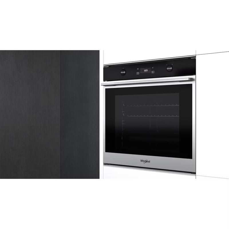Load image into Gallery viewer, Whirlpool W Collection | Single Oven | 73l | Lcd Push Push Dials | Stainless Steel with 6th Sense | W7OM54SP