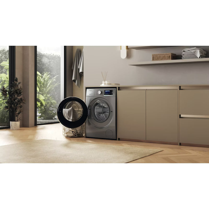 Load image into Gallery viewer, Whirlpool Washing Machine | 10kg | Gunmetal | A-30% | W809ADSSILENCEUK