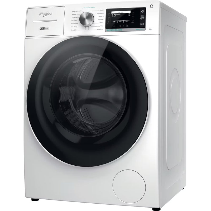 Завантажте зображення в засіб перегляду галереї, Whirlpool Washing Machine | 9kg | White | A-30% | W899ADSILENCEUK