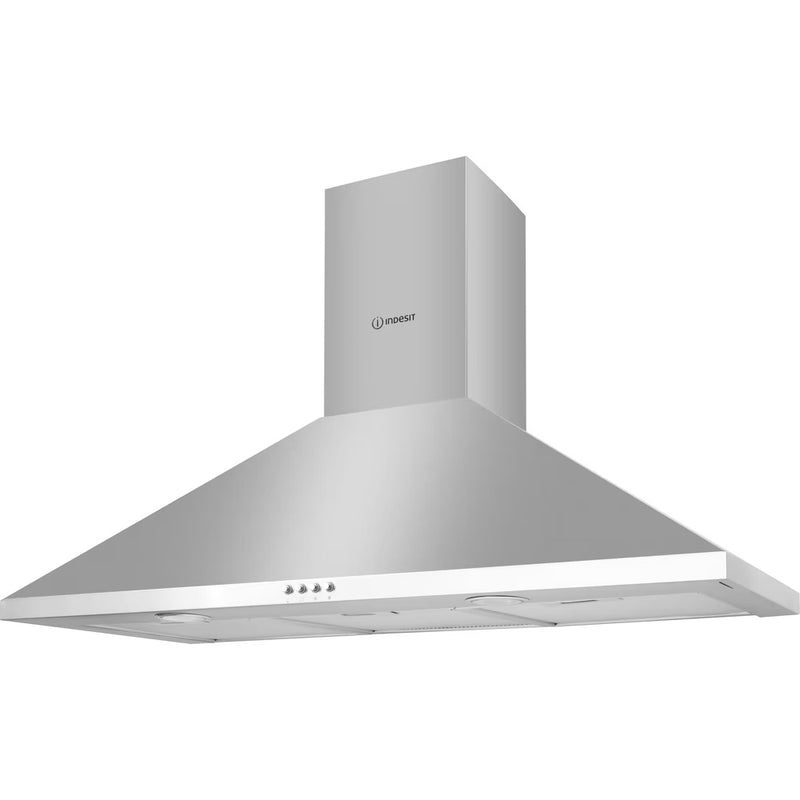 Load image into Gallery viewer, Indesit 90cm Chimney Cooker Hood | Stainless Steel | IHPC95LMX