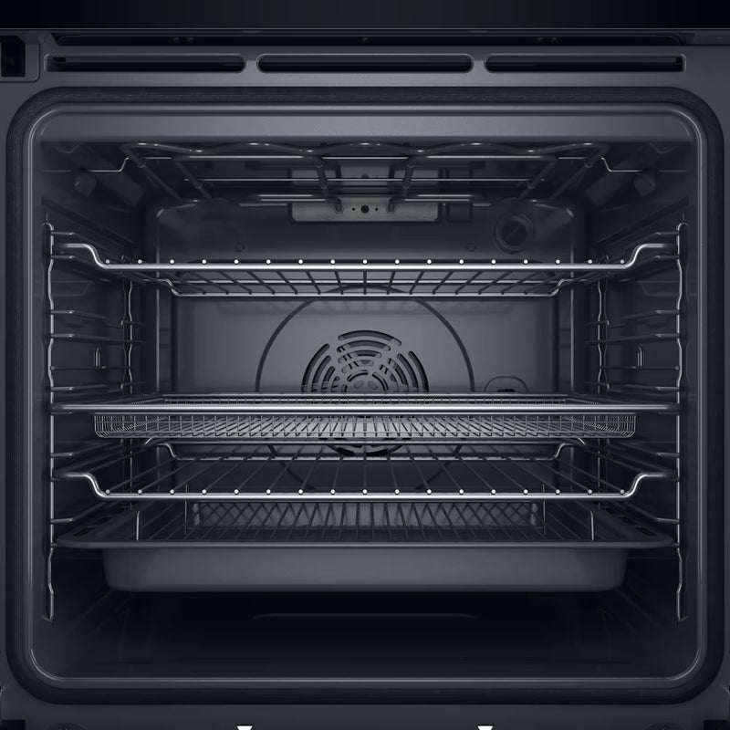 Załaduj obraz do przeglądarki galerii, Hotpoint Class 5 Single Fan Oven | Dual Clean (Pyro & Hydro) | 73L | A+ | Stainless Steel | HOI5S8PM0XUK