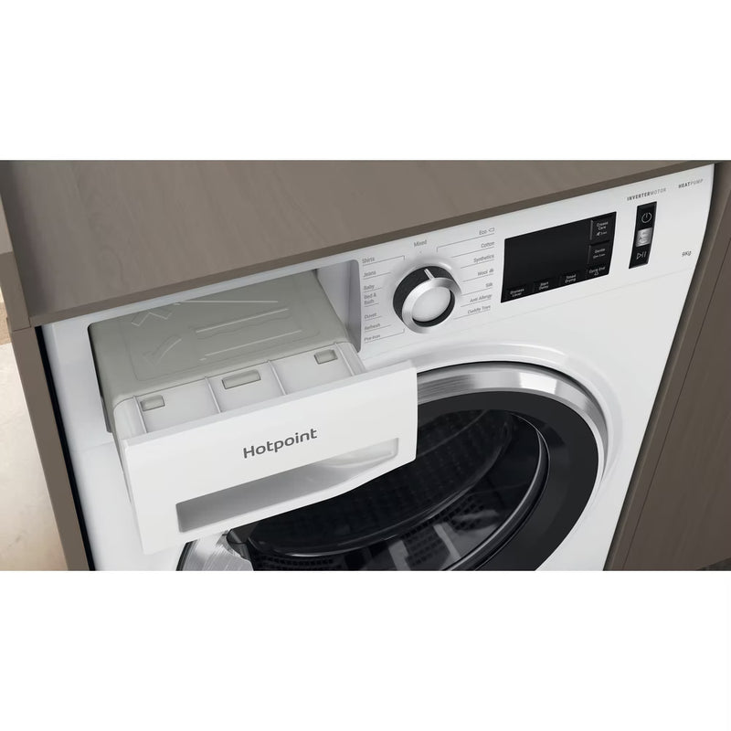 Завантажте зображення в засіб перегляду галереї, Hotpoint Activecare Heat Pump Tumble Dryer | A++ Energy Rated | White | NTM1192XB