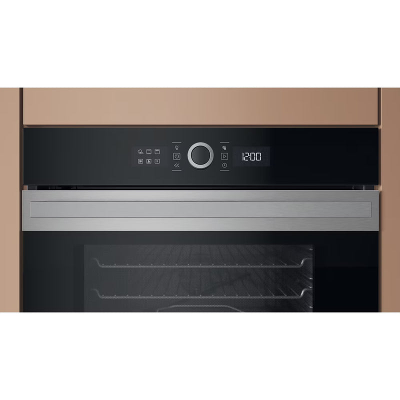 Załaduj obraz do przeglądarki galerii, Hotpoint Class 5 Single Fan Oven | Dual Clean (Pyro & Hydro) | 73L | A+ | Stainless Steel | HOI5S8PM0XUK