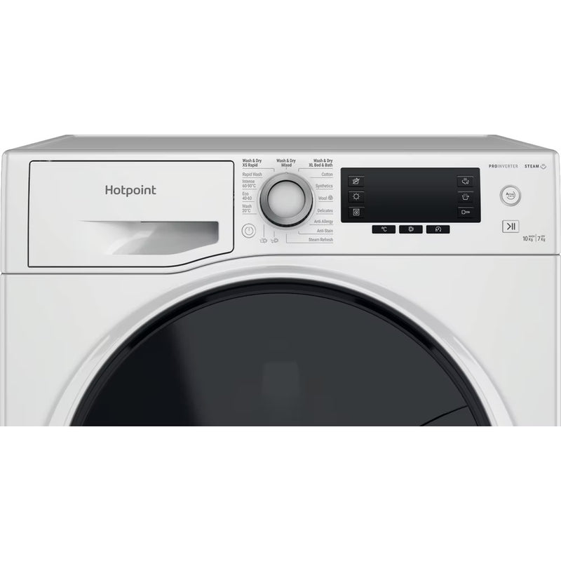 Load image into Gallery viewer, Hotpoint Freestanding Washer Dryer | 10kg Wash | 7kg Dry | 1400rpm | White | NDD10748DAUK