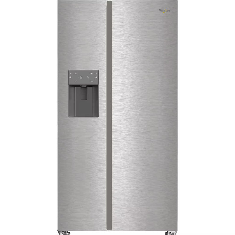 Load image into Gallery viewer, Whirlpool Dual No Frost American Fridge Freezer with Water and Ice Dispenser | Pearl Steel | 910cm | 578l. | WHG26573WX4UK
