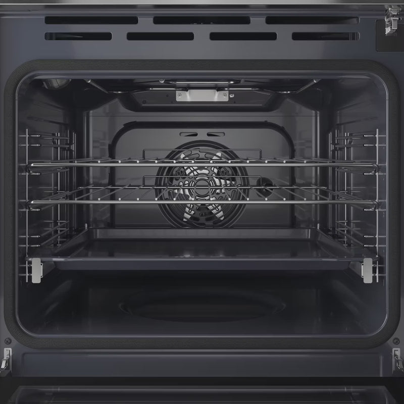 Load image into Gallery viewer, Indesit Turn&go Single Fan Oven | Dual Clean (pyro & Hydro) | Multifunction 8 | 71l | A | Stainless Steel | IO278P1XUK