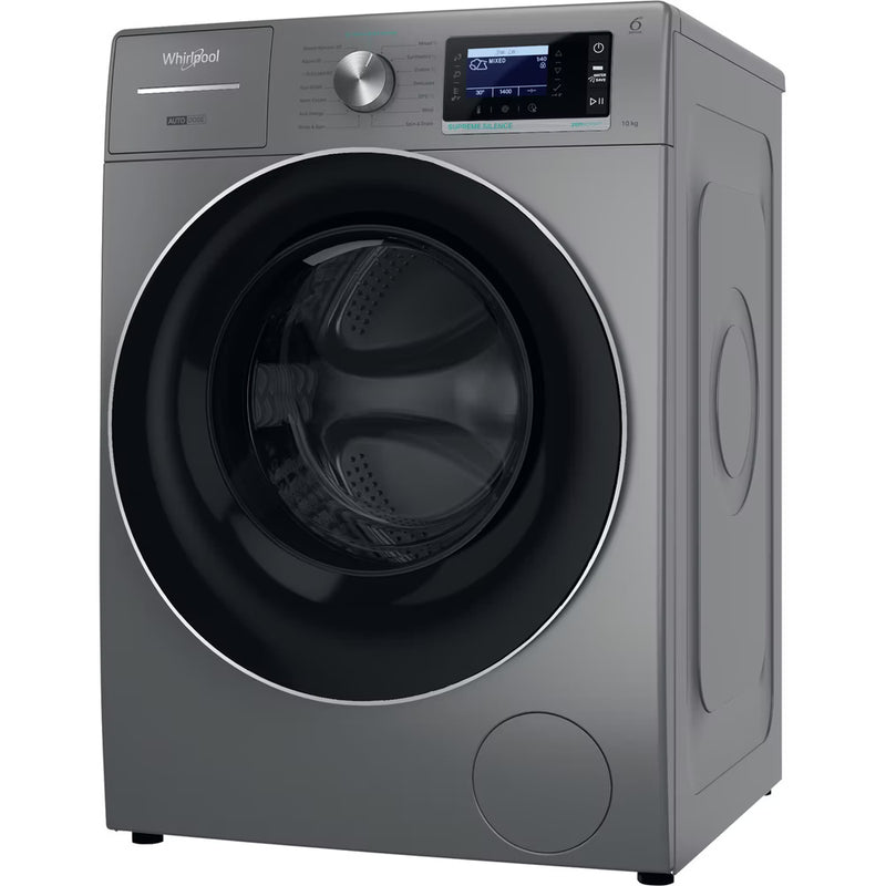 Load image into Gallery viewer, Whirlpool Washing Machine | 10kg | Gunmetal | A-30% | W809ADSSILENCEUK