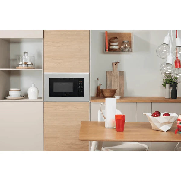 Load image into Gallery viewer, Indesit 20L Integrated Microwave - Stainless Steel | MWI 120 GX UK