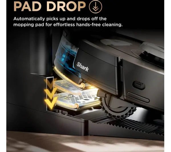 Завантажте зображення в засіб перегляду галереї, Shark PowerDetect NeverTouch Pro 2-in-1 Self-Empty Self-Refill & Self-Clean Robot Vacuum & Mop | RV2800ZEUK