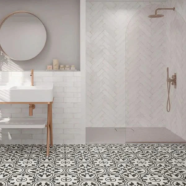 Load image into Gallery viewer, London Tile | Off White | 0.59Y2/0.495m2 | 7.5x30cm | HKL04