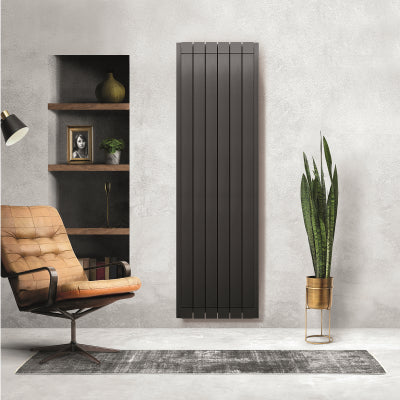 Завантажте зображення в засіб перегляду галереї, Farho Maximo Vertical Radiator | Anthracite | 6 Panel | 2KW | MAXA06