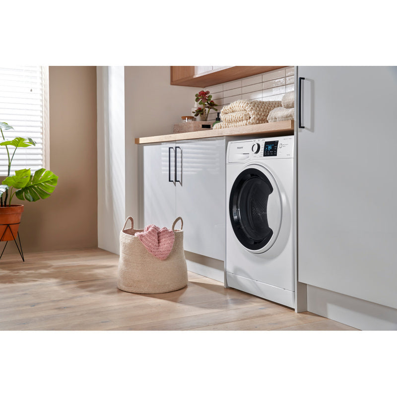 Load image into Gallery viewer, Hotpoint Washer Dryer | 10kg/ 7kg | 1400 rpm | White | NDD 10748 DA UK