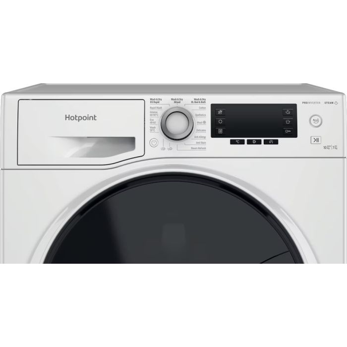 Load image into Gallery viewer, Hotpoint Washer Dryer | 10kg/ 7kg | 1400 rpm | White | NDD 10748 DA UK