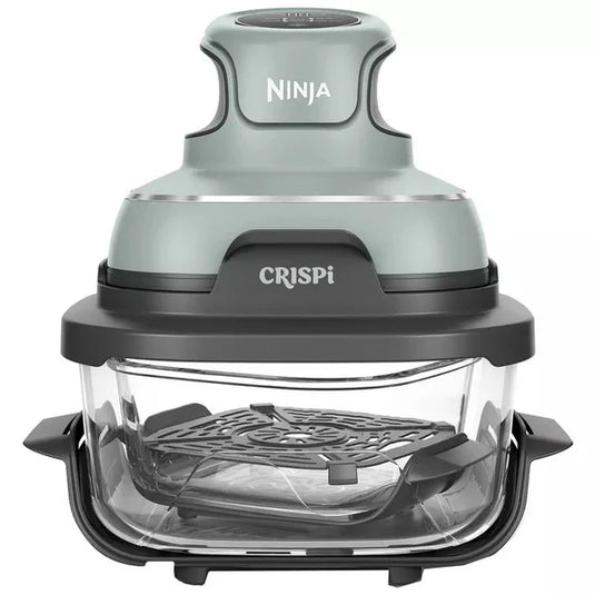 Ninja Crispy 4-in-1 Portable Glass Air Fryer | Green | FN101UKSG