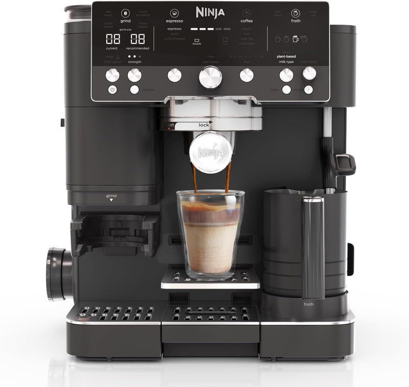 Załaduj obraz do przeglądarki galerii, NINJA Luxe Cafe Premier Espresso Machine Black| ES601UKBK