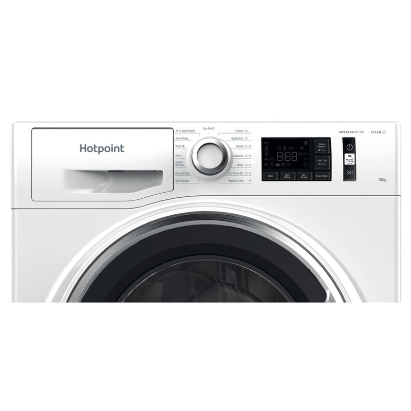 Load image into Gallery viewer, Hotpoint ActiveCare Washing Machine | White | 10kg | 1400RPM | A-20% Rated | NM11 1048 WC A UK